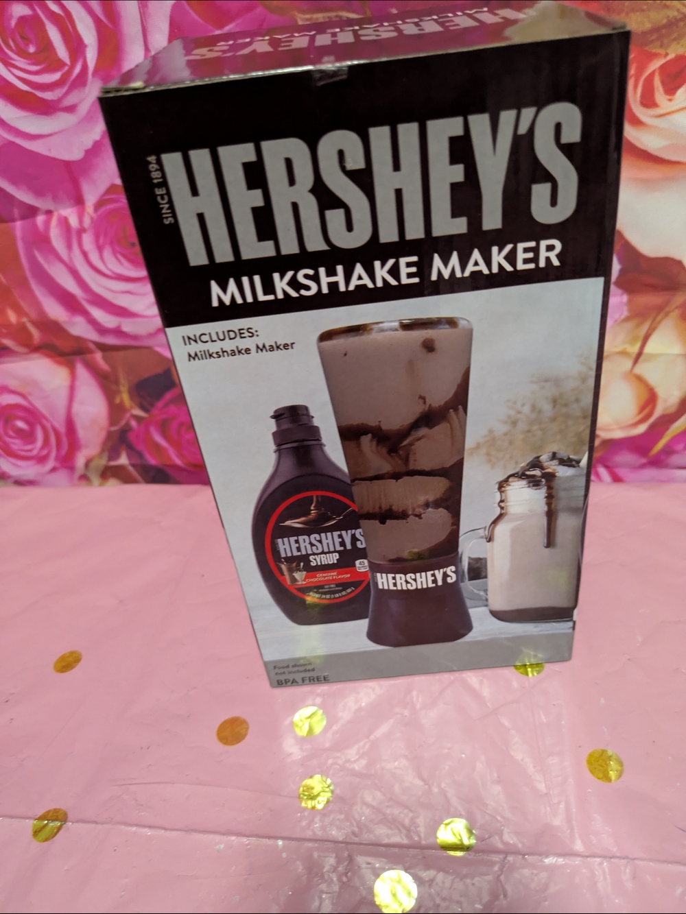 HERSHEY'S Chocolate Milkshake Maker - Black